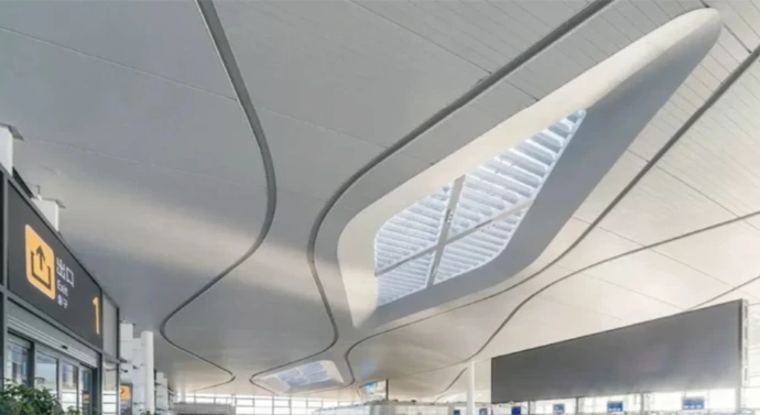 Decorative ceiling material